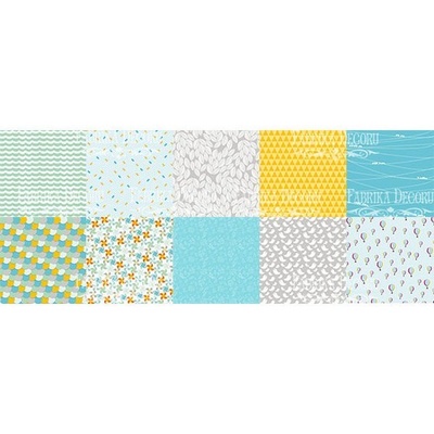 Набір паперу для скрапбукінгу — My tiny sparrow boy, 20x20см, ТМ Фабрика Декору