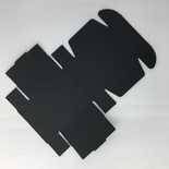 Коробка пакувальна, чорний картон, 7,2*7,2*2,7 см, 1 шт.