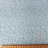 Хлопок, пузырьки на голубом фоне, 50х40  см