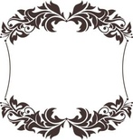 Акриловый штамп Frame Рамка, размер 5,4 * 5,7 см