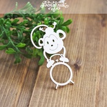 Чипборд від Вензелик - Мавпа, розмір: 33x60 мм