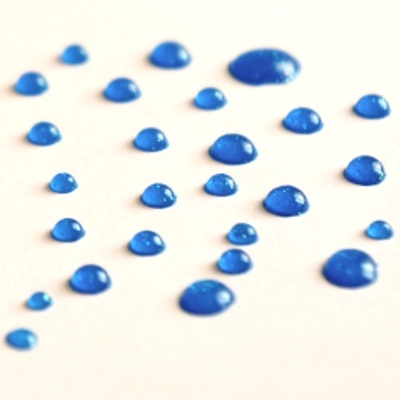 Скляні краплі (дропси) з глітером - Фабрика Декору - Крижаний лазурит, 30 мл