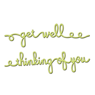 Ножі від Spellbinders - Sentiments 4