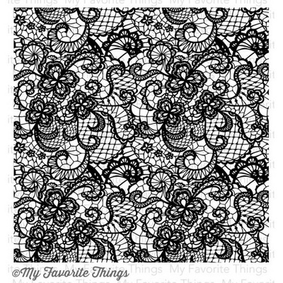 Резиновый штамп My Favorite Things - BG Lace Background