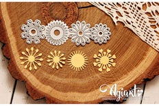 Ножи для вырубки от AgiArt "Набор тычинок"