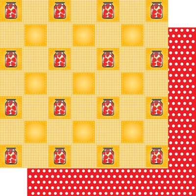 Набор бумаги «Летняя кухня», 30,5х30,5см, 12 листов