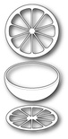 Ніж для вирубки від Memory Box - Dies- Large Citrus Round