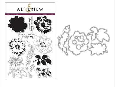 Набор ножей и штампов от Altenew - Beautiful Day, 15,2 x20,3см, 14+7 шт.
