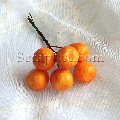 Мандарины, пучок из 6 штук