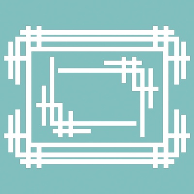 Чипборд від Вензелик - Набір рамочка + кутики, розмір: 69*90 мм