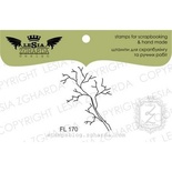 Акриловый штамп Lesia Zgharda Гілочка без листя FL170