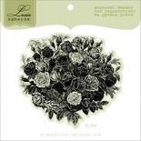 Акриловий штамп Lesia Zgharda Букет троянд FL009