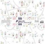 Набор бумаги для скрапбукинга от Polkadot - «Время снежинок», 30,5х30,5 см