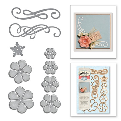 Ножі від Spellbinders - Cinch and Go Flowers