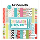 Набор двусторонней бумаги Carta Bella - Summer Lovin - Paper Pad, размер 15х15 см