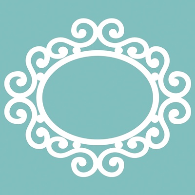 Чипборд від Вензелик - Рамочка 40, розмір: 60*45 мм