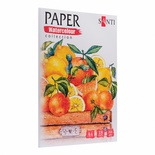 Набір акварельного паперу SANTI "Botany", А4, "Paper Watercolour Collection", 18 арк., 200 г/м²