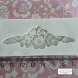 Силиконовая форма (молд) - Цветочный узор 3, размер: 69х25мм