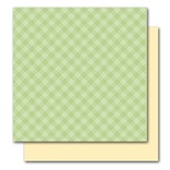 Двусторонний лист картона от American Crafts - Opal, Botanique, 30x30 см, 1 шт.