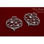 Чипборд Scrapiniec - Ялинкові прикраси Starry Springs 01, 2