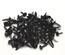 Брадсы "Круглая шляпка",диаметр 5мм, длина ножки 9 мм, цвет черный, 20 шт.
