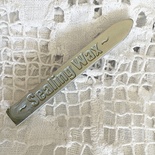 Воск для сургучной печати, цвет серебро, 9х1х1см, 1 штука