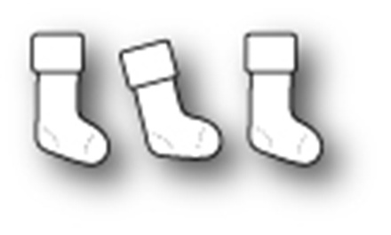 Ножі від Memory Box - Dies - Tiny Stockings