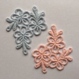 Декор ажурний — кольоровий елемент від Allmacrfat, колір на вибір, 1 шт.