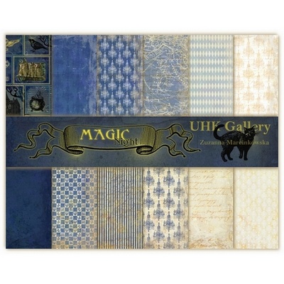 Набор двусторонней скрапбумаги UHK Gallery - Magic Night, 30х30 см