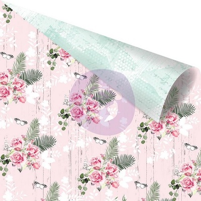 Аркуш скрап-паперу Prima - Havana - Scented Notes, 30x30 см, двосторонній