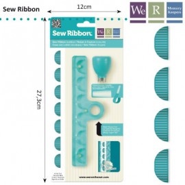Інструмент від We R Memory Keepers - Sew Ribbon Punch & Stencil - Scallop