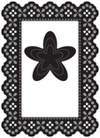 Набір ножів для вирубки Marianne Design Craftables - Lacey Rectangle & Flower, 4