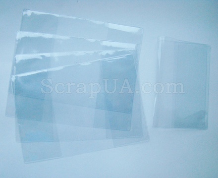 Прозора обкладинка для паспорта, 1 шт.