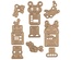 Ножи от Spellbinders – Die D-Lites Robots Etched Dies