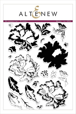 Штампы от Altenew - Ornamental Flower Stamp Set - Stamp Only