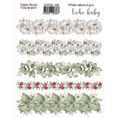 Набір наліпок (cтікерів) 6 шт. Boho Baby #338