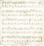 Лист односторонней бумаги от Евгения Курдибановская ТМ - "Ноты" - "Найкращі спогади"