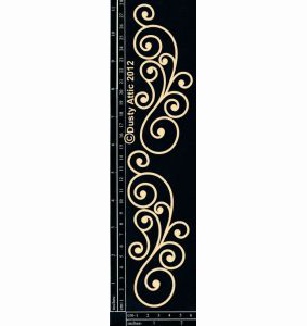 Чипборд от Dusty Attic - Scroll №10, 2 шт.