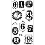 Набор акриловых штампов Hampton Art - Numbers