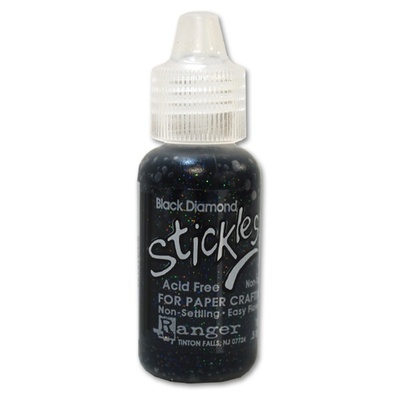 Глітер Ranger - Stickles Glitter Glue - Black Diamond