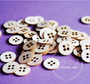 Чипборд от Wycianka - Пуговки, 50 шт.