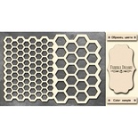 Набір чіпбордів Соти, колір молочний, ТМ Фабрика Декору