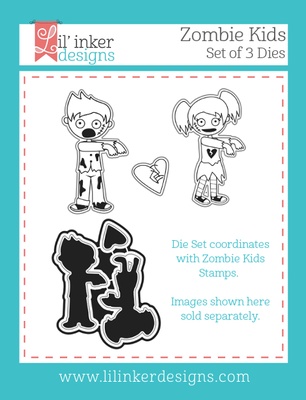 Нож для вырубки от Lil' Inker Designs - Zombie Kids Die Set
