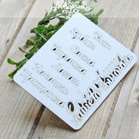 Чипборд від Вензелик - Скарби нашого сина, розмір: 80x100м