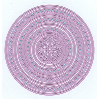 Лезвие Nellie Snellen - Multi Frame Dies "round scalloped"