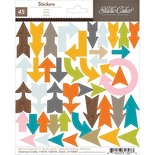 Набор наклеек Studio Calico - Here And There Cardstock Stickers - Arrows