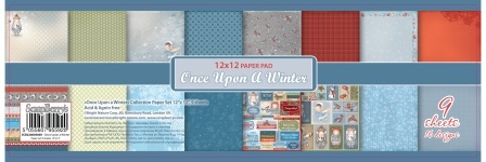 Набір паперу від ScrapBerryʼs - якось взимку, 30,5x30,5см, 180 г/м², 9 аркушів