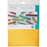 Фольга Gina K Designs Fancy Foil Foil X8" 12/Pkg Wild Dandelion, K0 аркушів у Набірі, арт. K1
