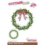 Ножі для вирубки CottageCutz Winter Holly Wreath (Elites)
