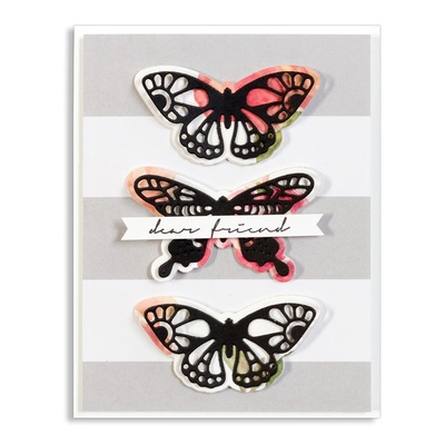 Ніж для вирубки від Spellbinders - Wandering Butterflies